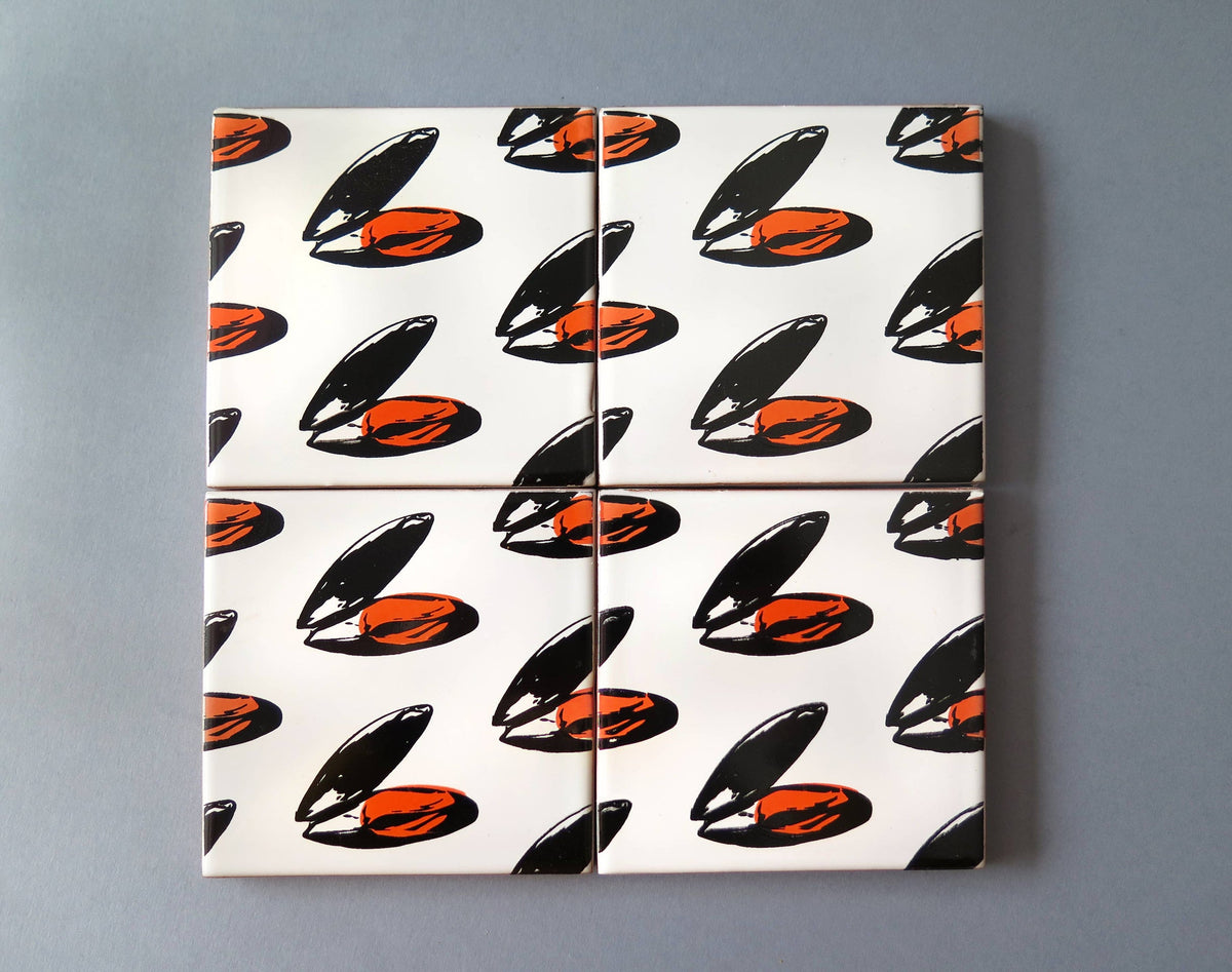 Sous-verres en céramique Moules design