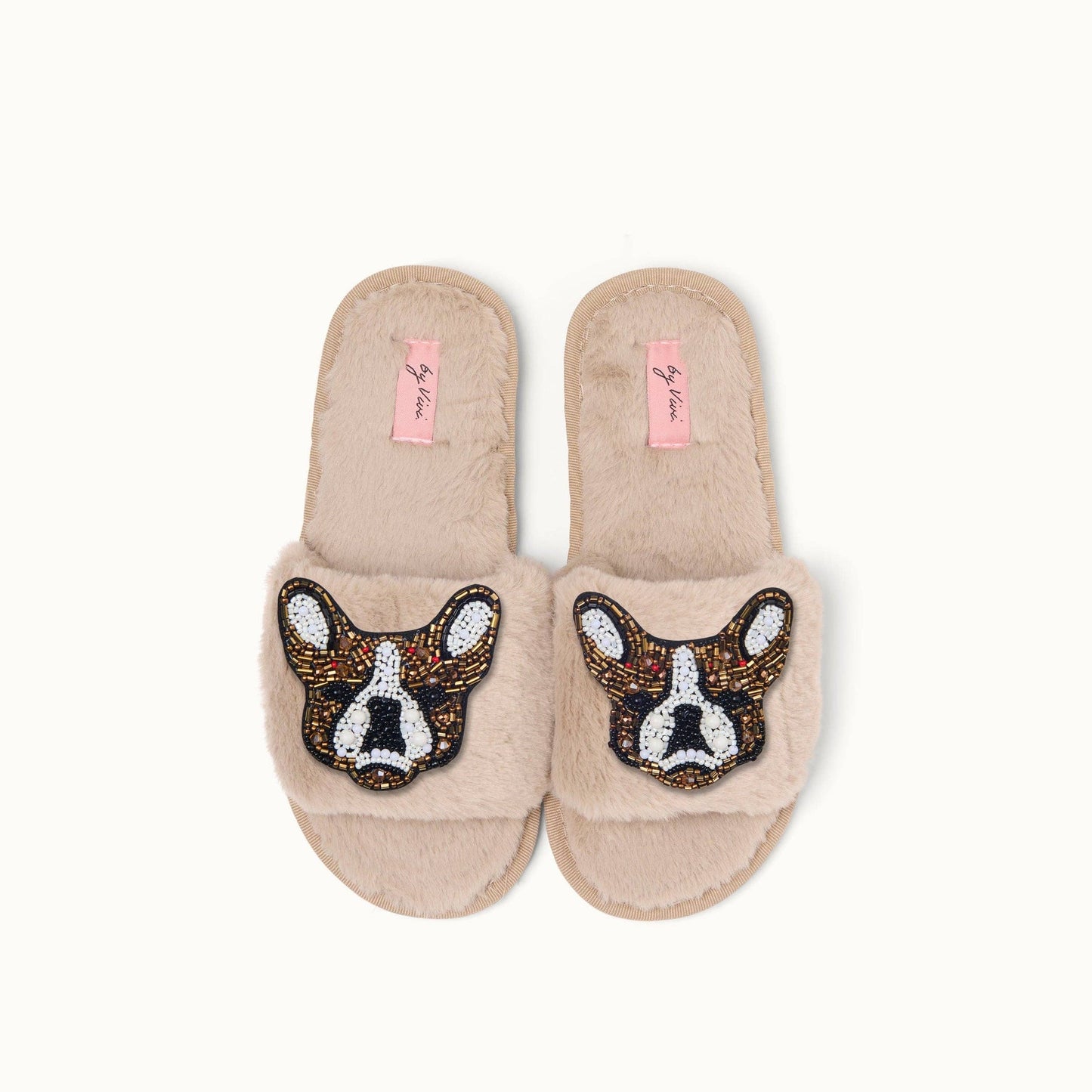 Paire de broches pour Chaussons - Bouledogue français