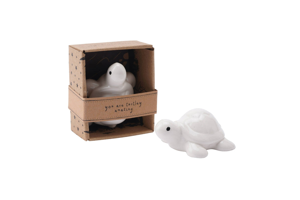 Ceramic Lucky Turtle Figurine