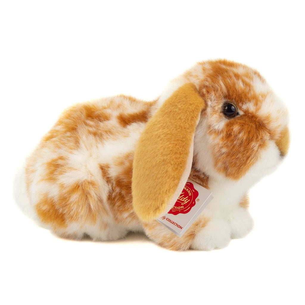 Peluche Lapin Bélier Beige Clair et Blanc – 23 cm - Teddy Hermann