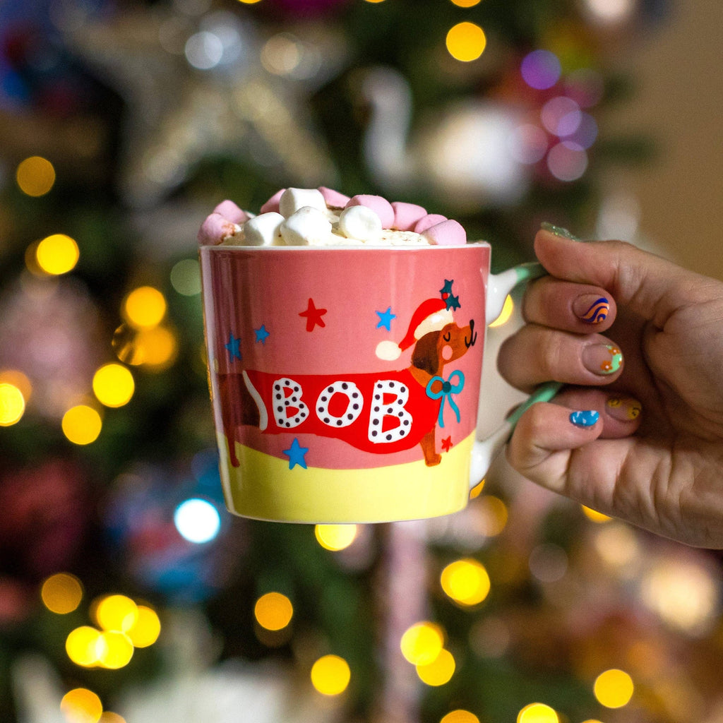 Mug Teckel Bob « Bells on Bob’s Tail Ring »