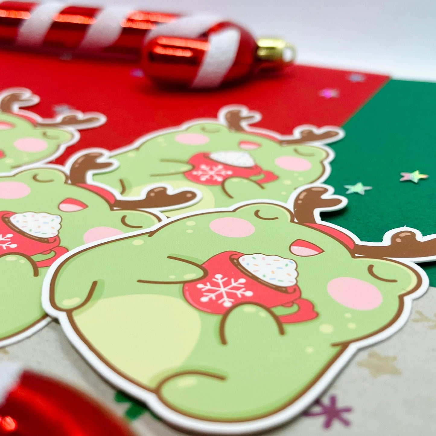 Adesivo Sapo Choco Quente