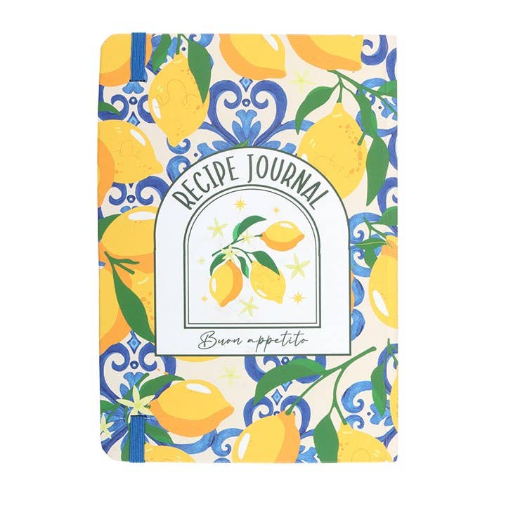 Journal de recettes A5 Citrons italiens