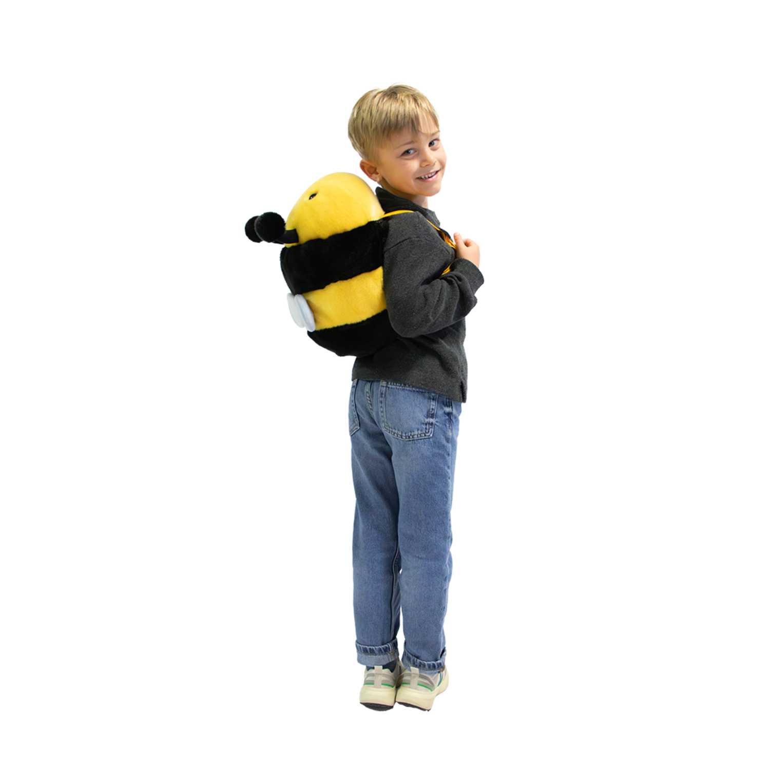 Sac à dos peluche enfant abeille - Wild & Soft