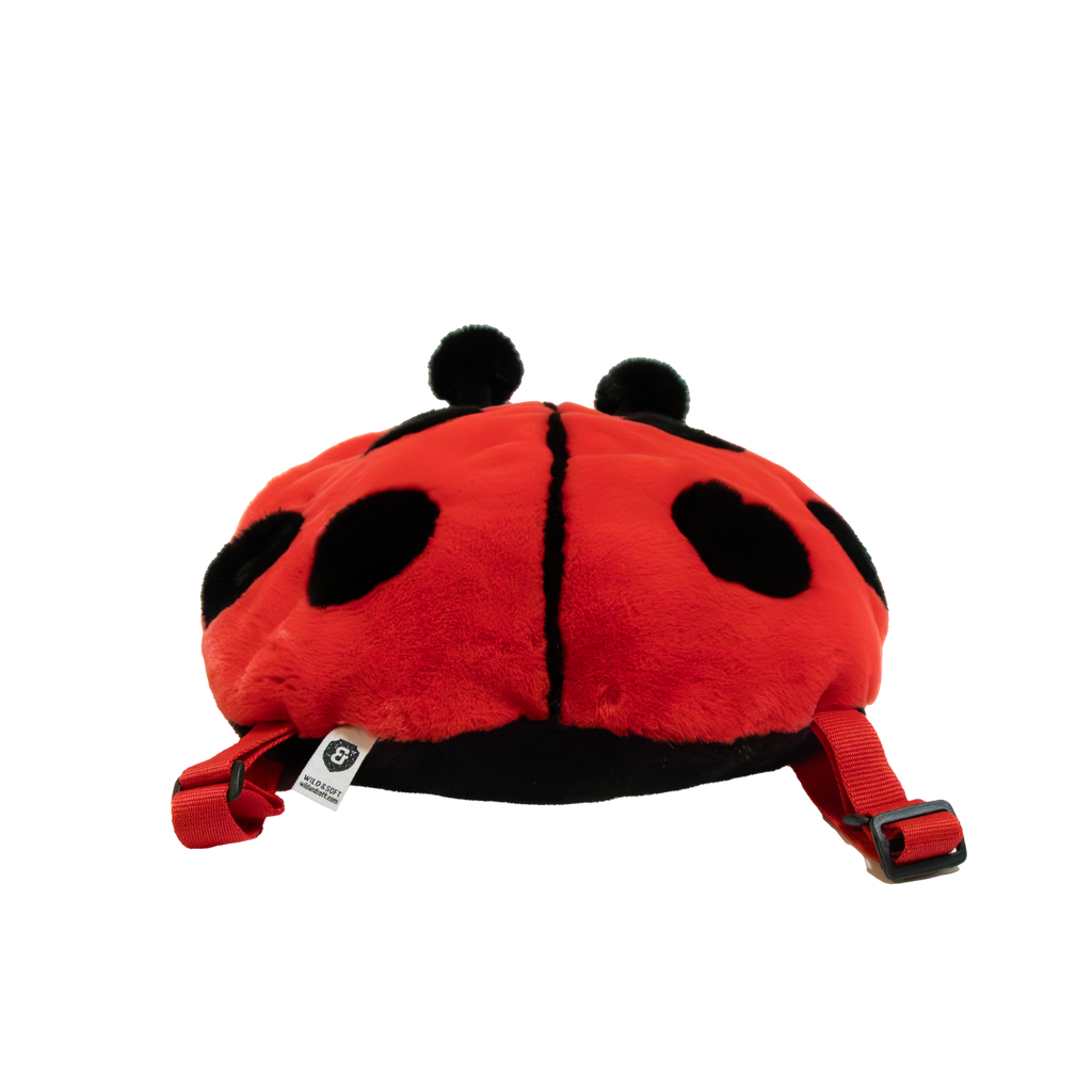 Sac à dos peluche enfant coccinelle - Wild & Soft