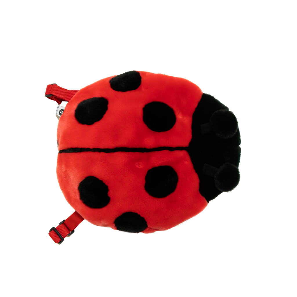 Sac à dos peluche enfant coccinelle - Wild & Soft