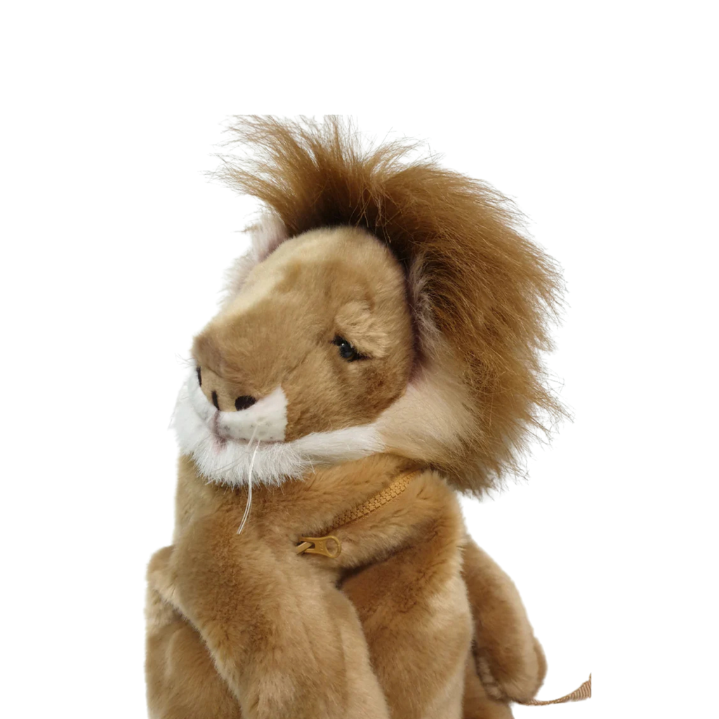 Sac à dos peluche enfant lion - Wild & Soft