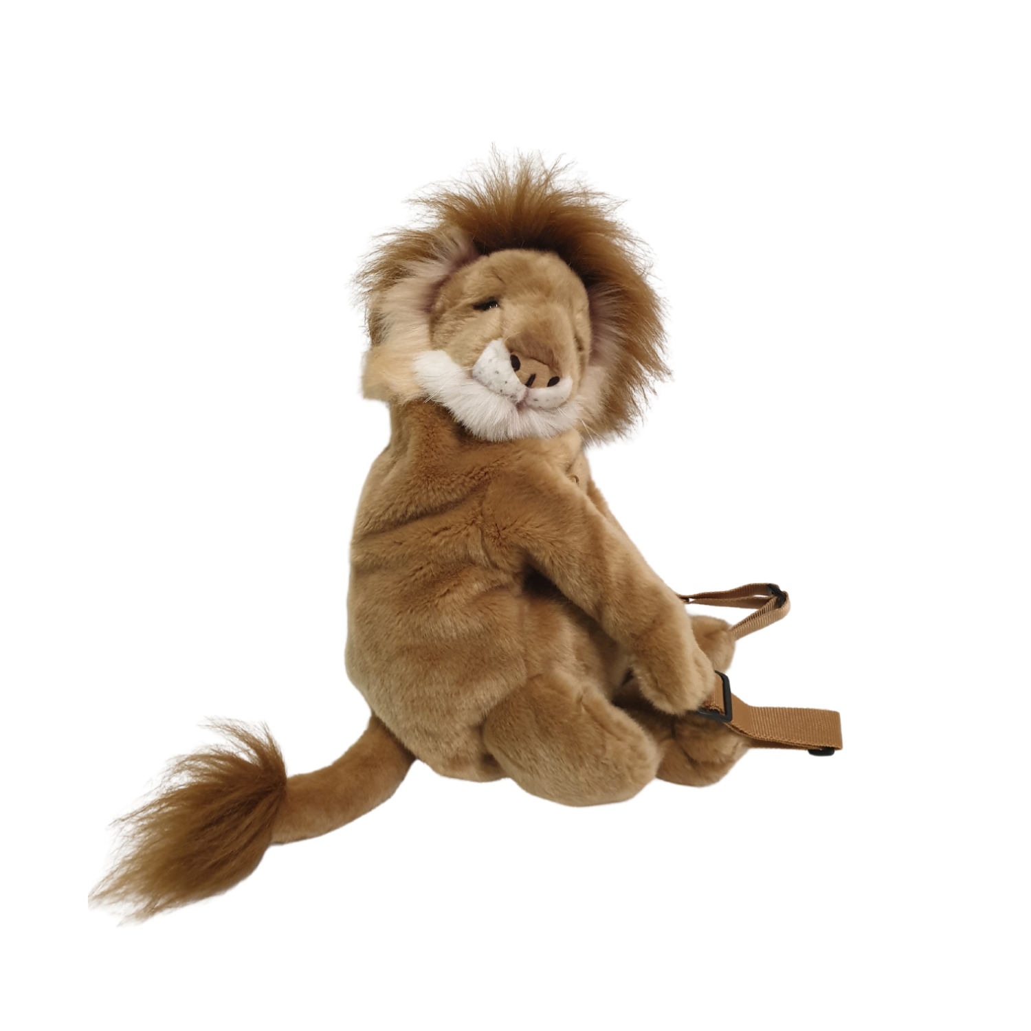 Sac à dos peluche enfant lion - Wild & Soft