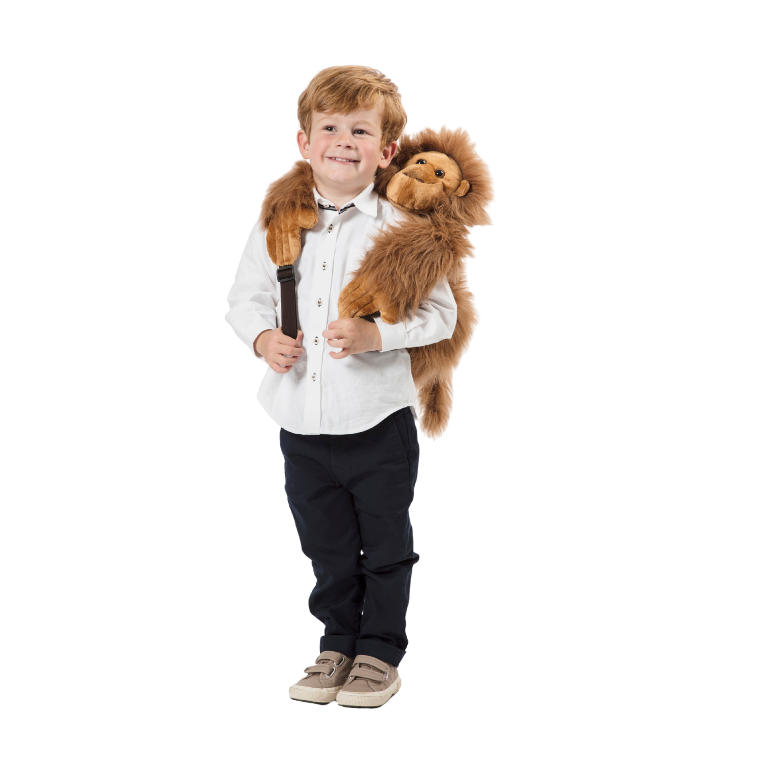 Sac à dos peluche enfant singe - Wild & Soft