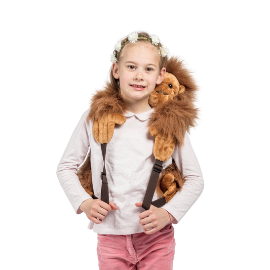 Sac à dos peluche enfant singe - Wild & Soft