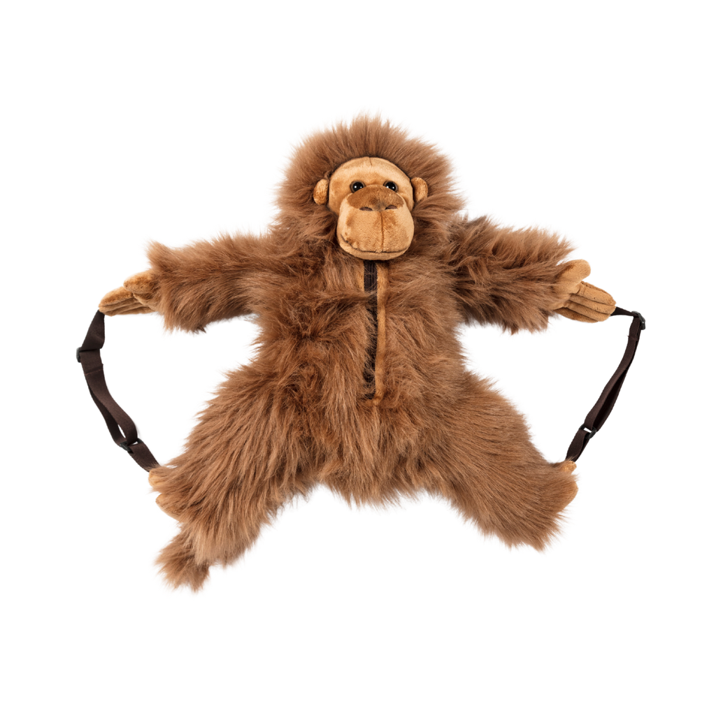 Sac à dos peluche enfant singe - Wild & Soft