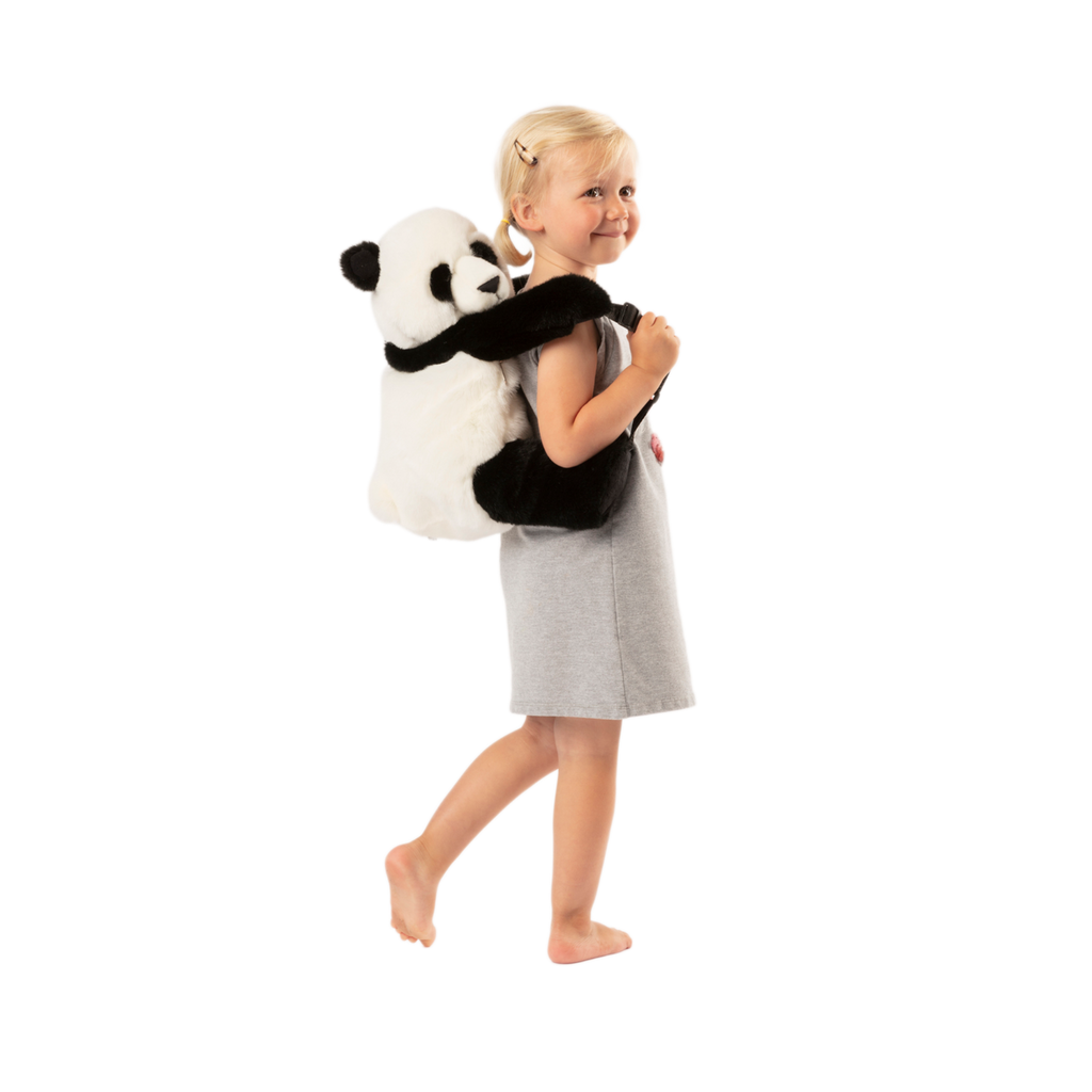 Sac à dos peluche enfant panda - Wild & Soft