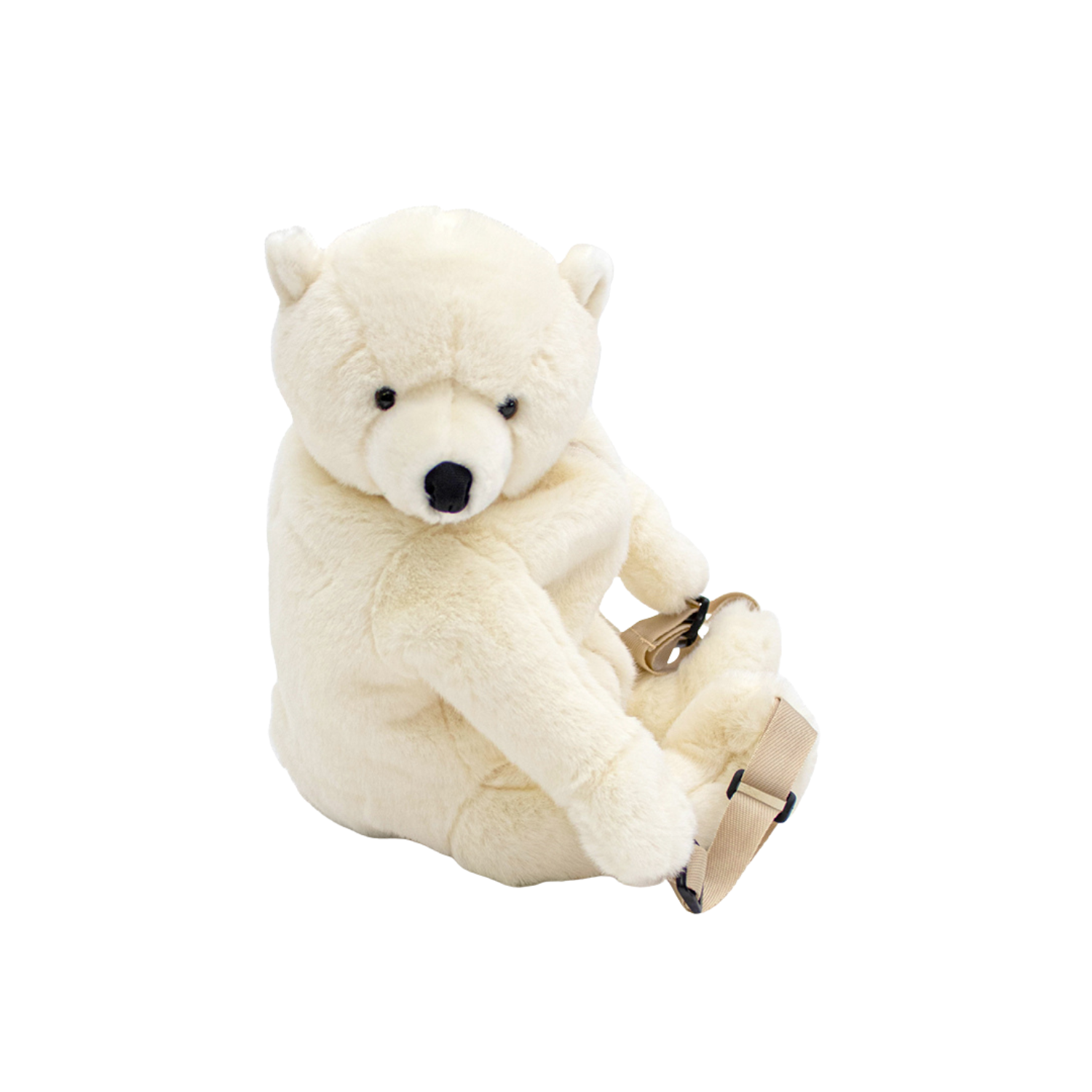 Sac à dos peluche enfant ours polaire - Wild & Soft