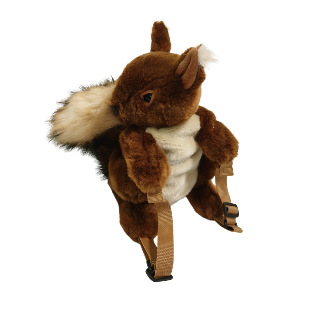 Sac à dos peluche enfant écureuil - Wild & Soft