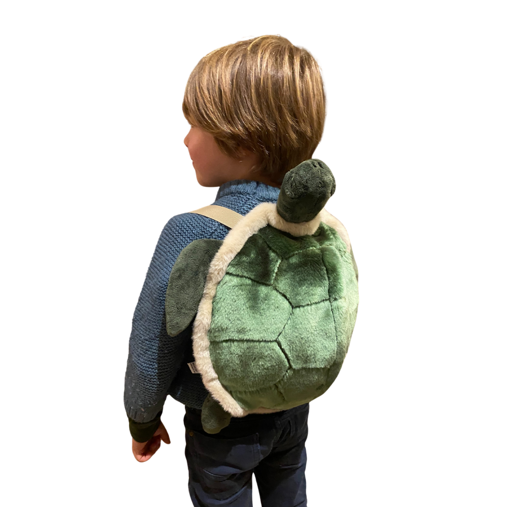 Sac à dos peluche enfant tortue - Wild & Soft