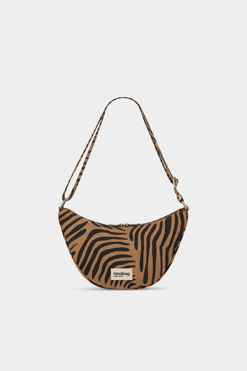 Sac Banane Andrea Zèbre cannelle