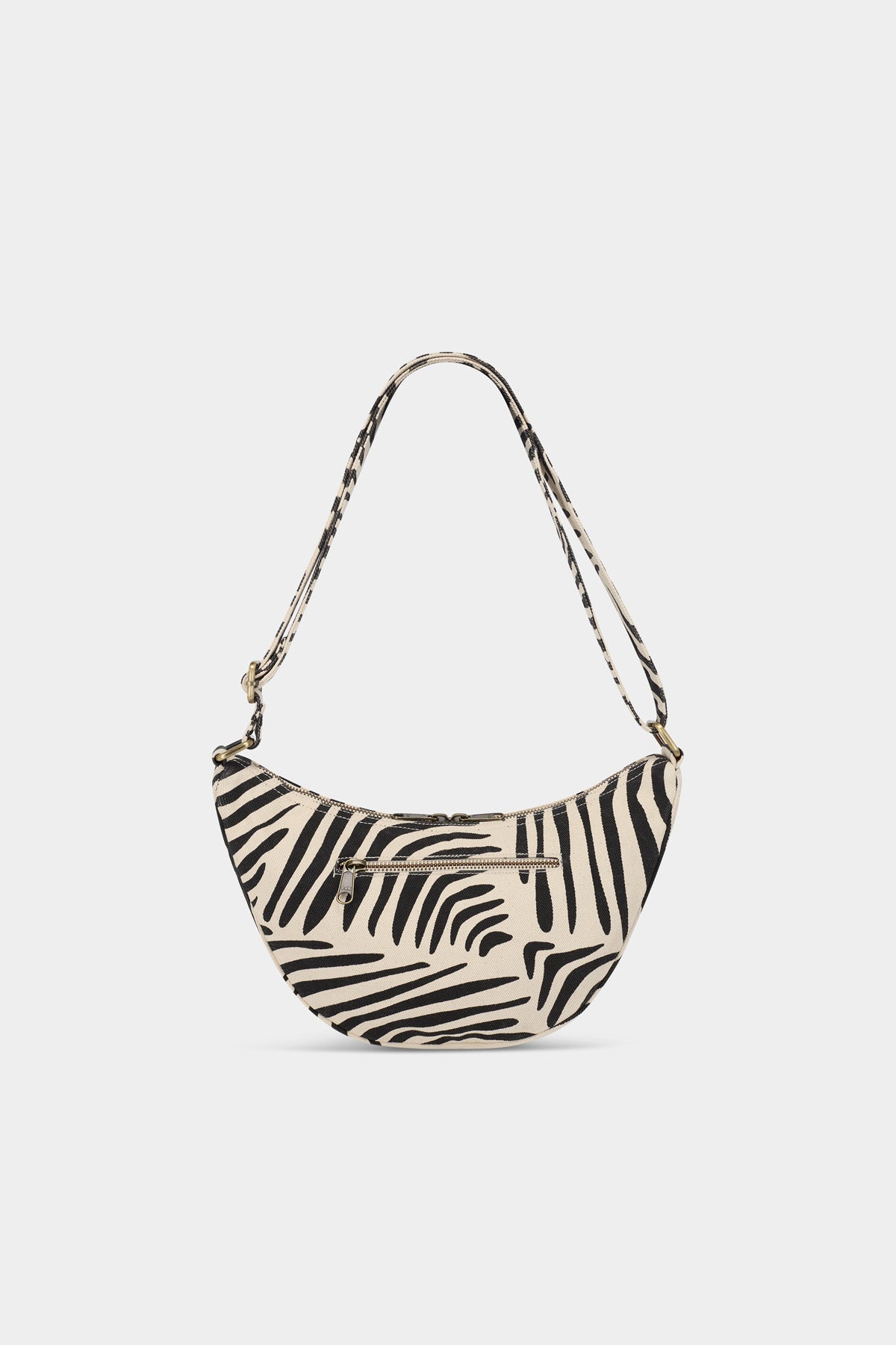 Sac Banane Andrea Zèbre écru