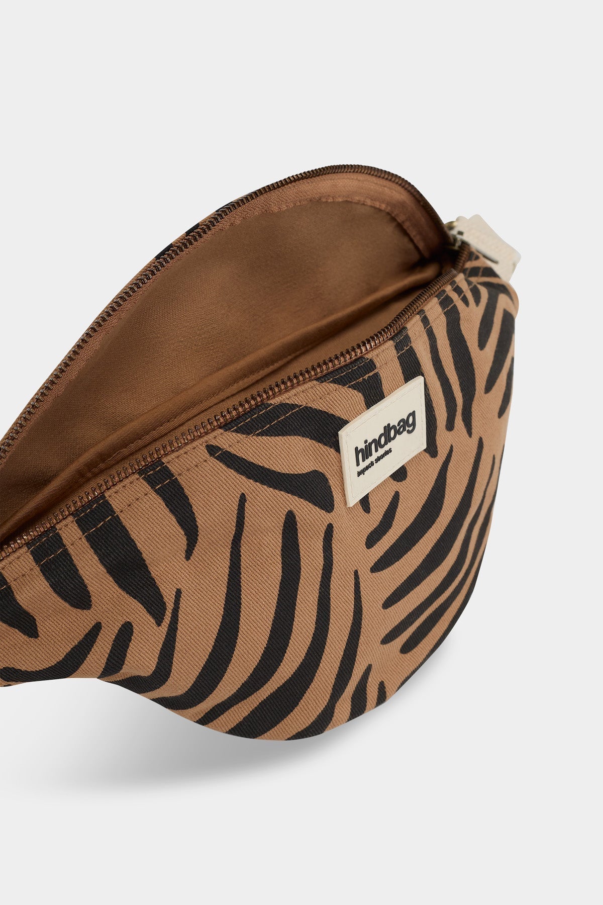 Sac banane Olivia Zèbre cannelle