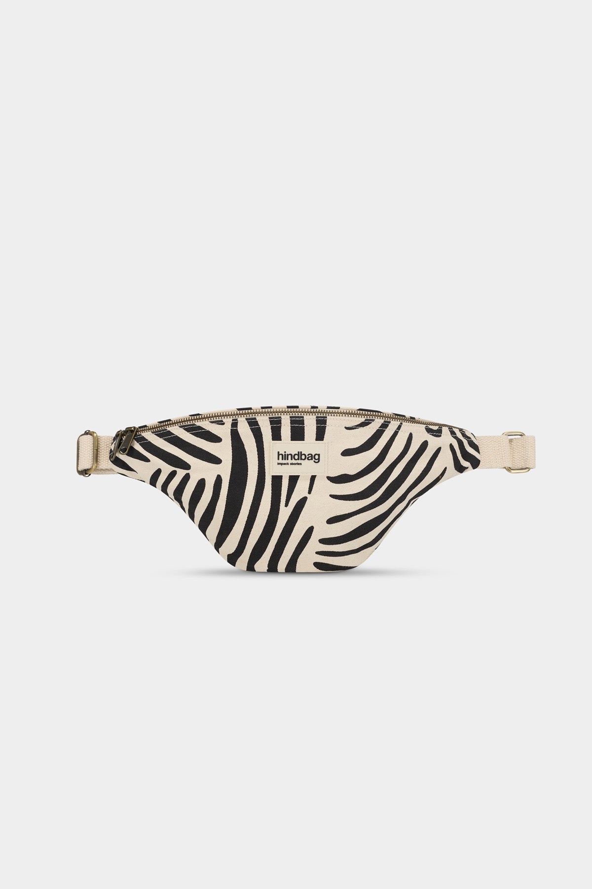 Sac banane Olivia Zèbre écru