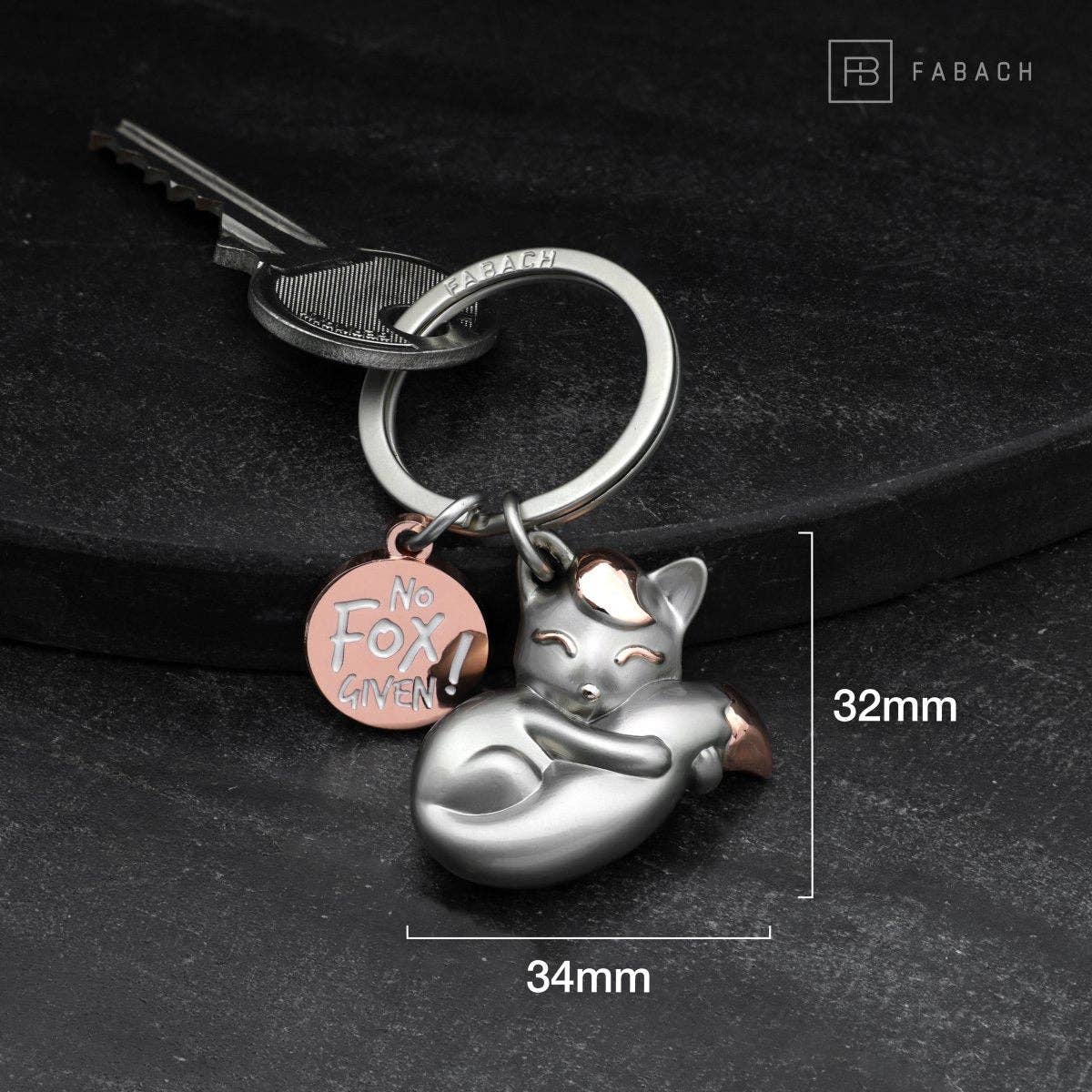 porte cles renard foxy fabach 