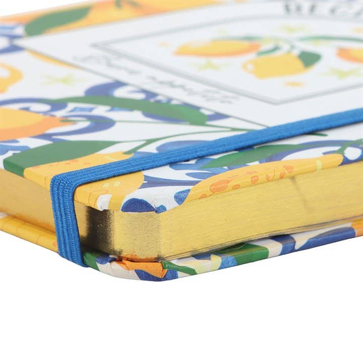 Journal de recettes A5 Citrons italiens