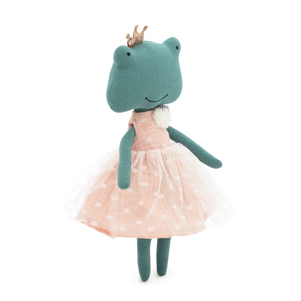 Peluche en Coton, Fiona La Grenouille Habillée-29cm-0+