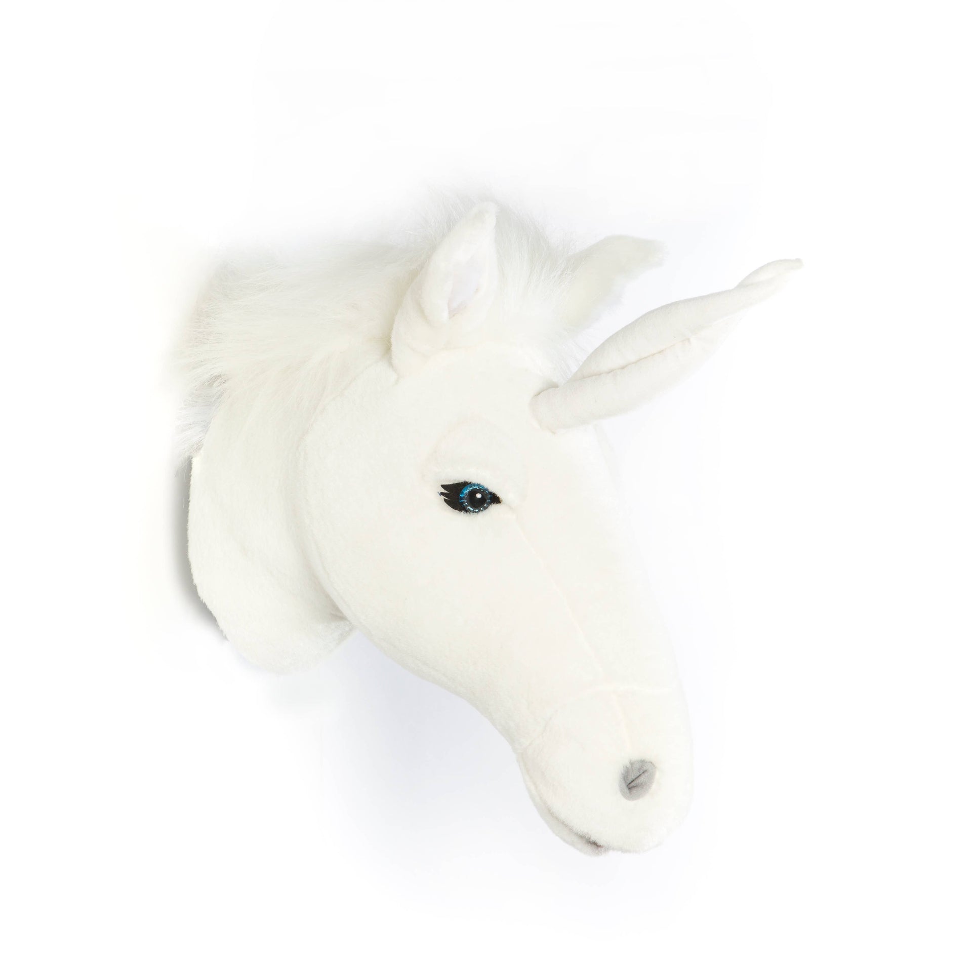 Décoration Murale Peluche Claire la licorne blanche - Wild & Soft