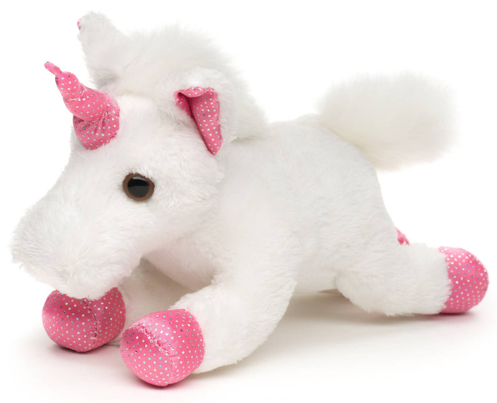 Peluche licorne blanche uni Uni Toys