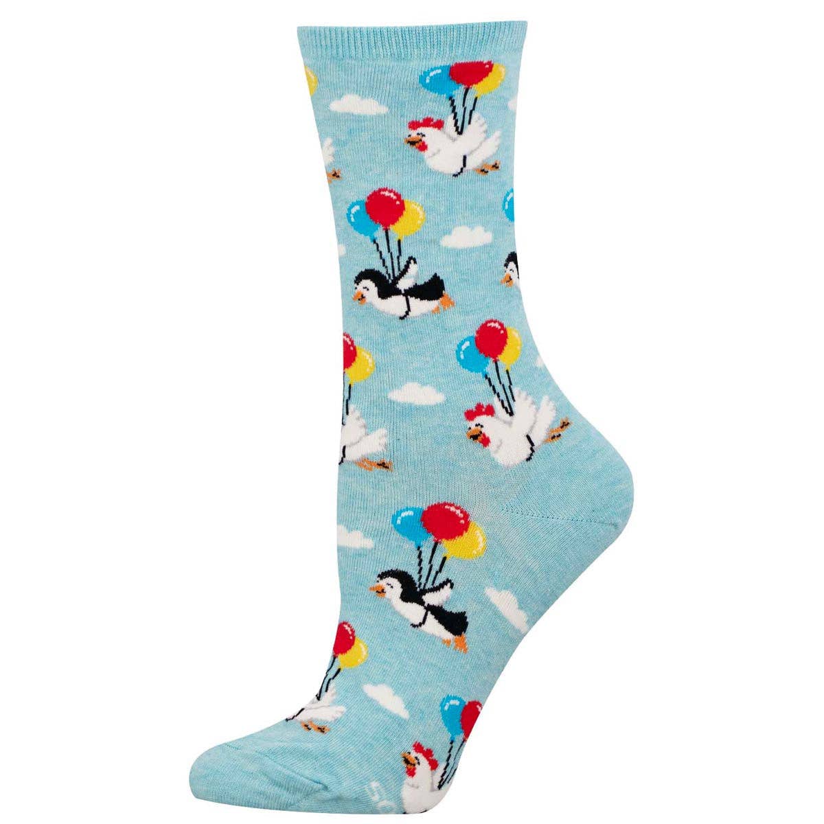 Chaussettes Poulet et Pingouin "Je peux voler!"