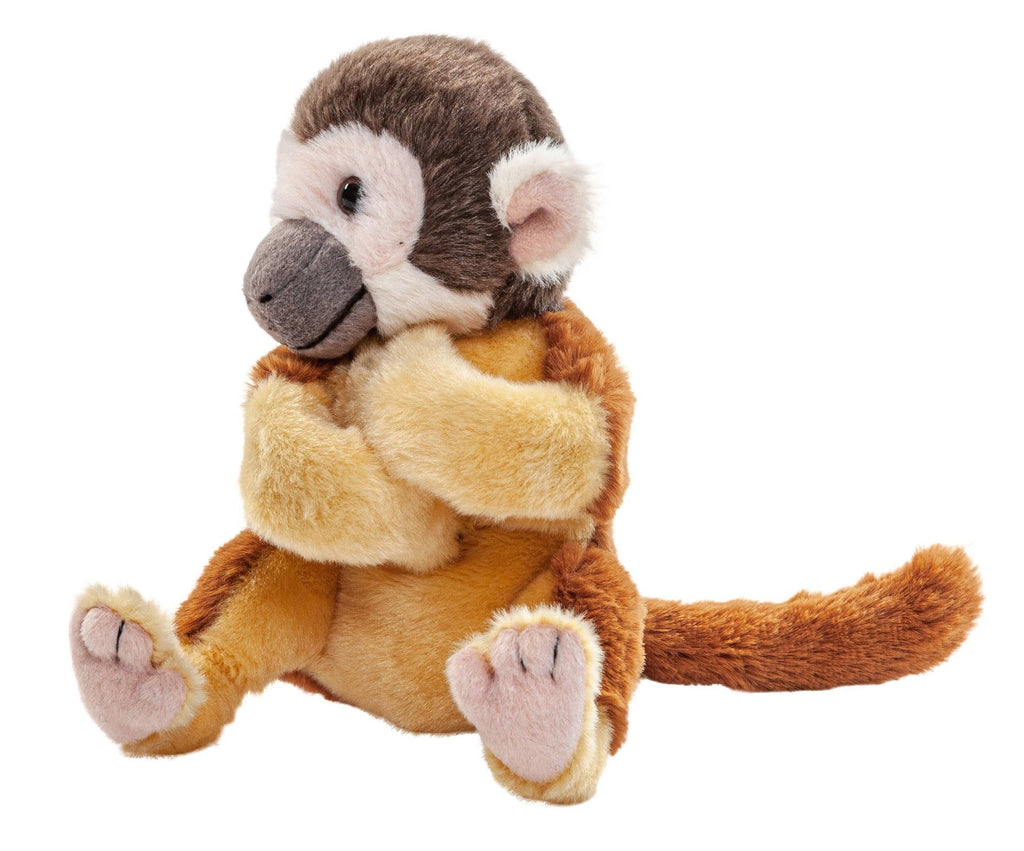 Peluche singe tête de mort avec bras à clip Uni Toys