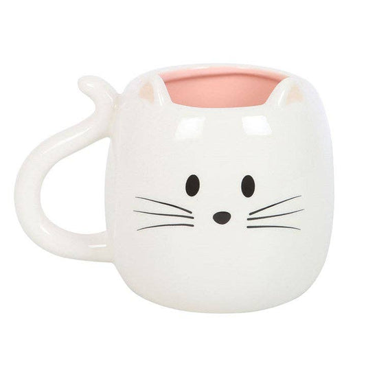 Mug Chat blanc