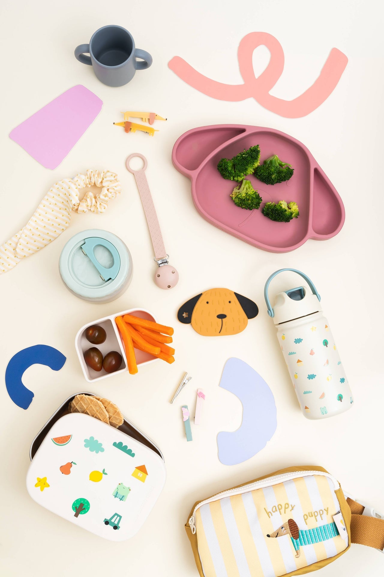 Boîte à Lunch en Acier Inoxydable avec compartiments pour enfants - Teckel