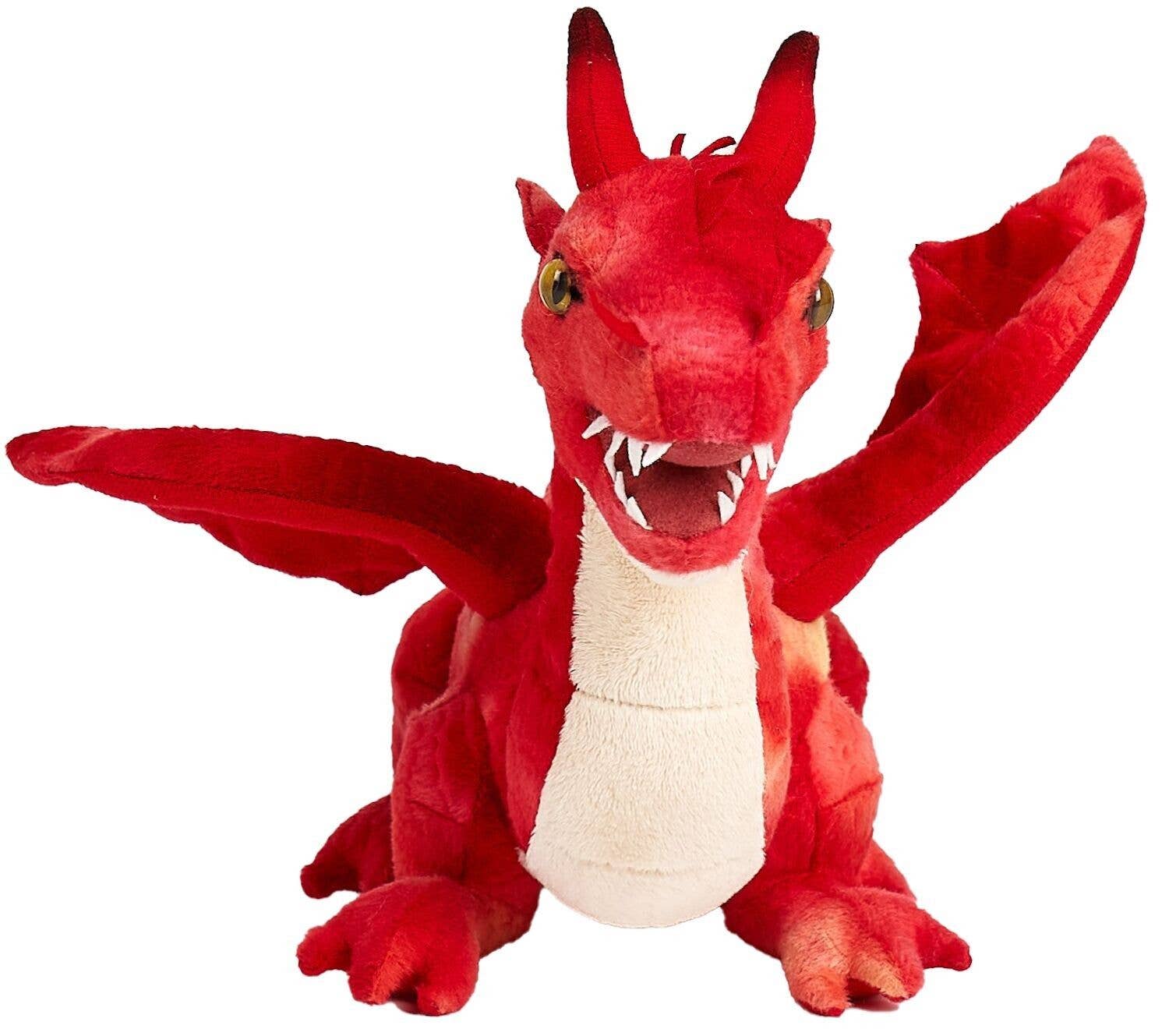 Peluche Dragon rouge Uni Toys