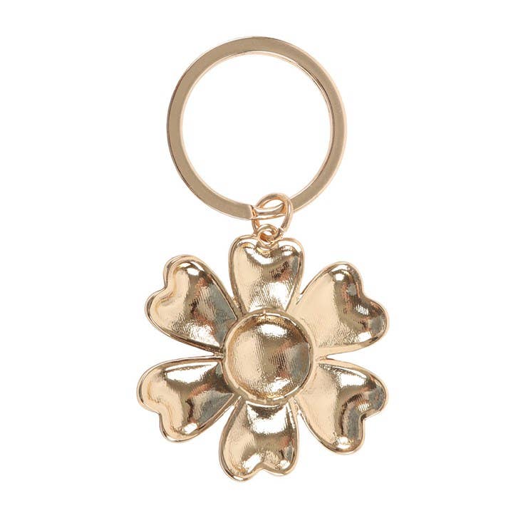 Porte-clés Marguerite Jaune