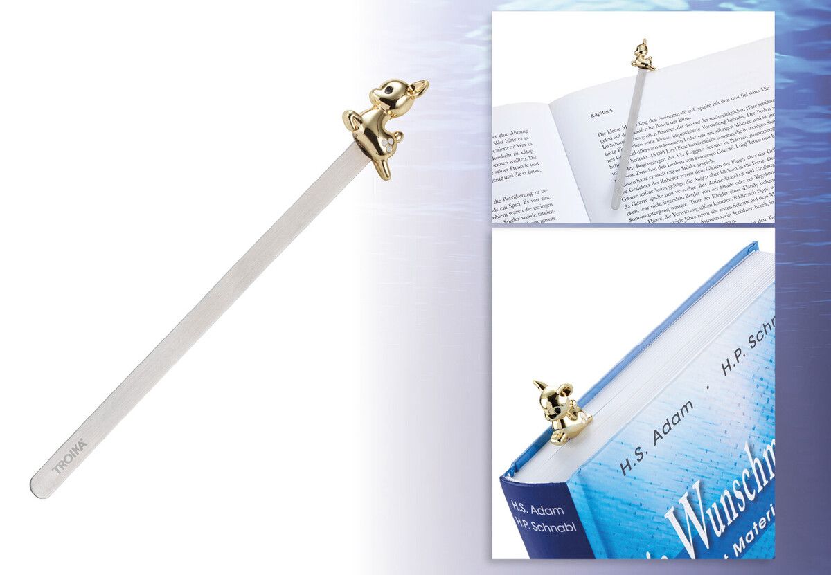 Marque-page Faon Or – détail 4