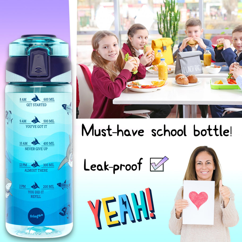Gourde – Straw Bottle – Shark World