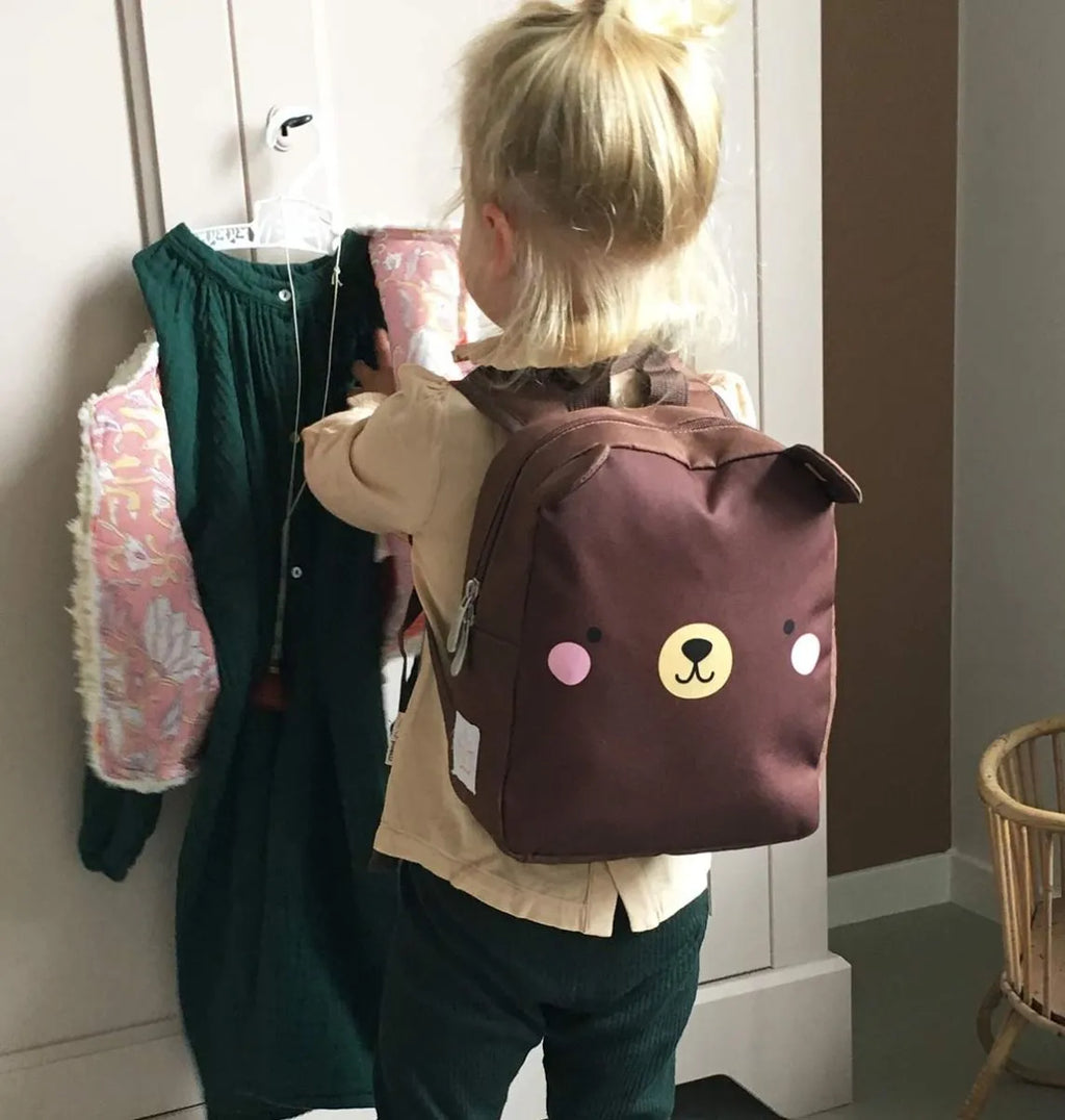 Petit sac à dos enfant - Ours – vue 6 – A Little Lovely Company