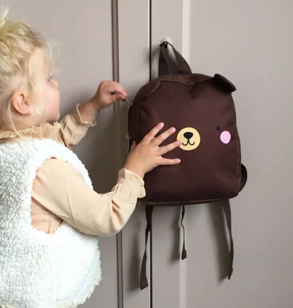 Petit sac à dos enfant - Ours – vue 5 – A Little Lovely Company
