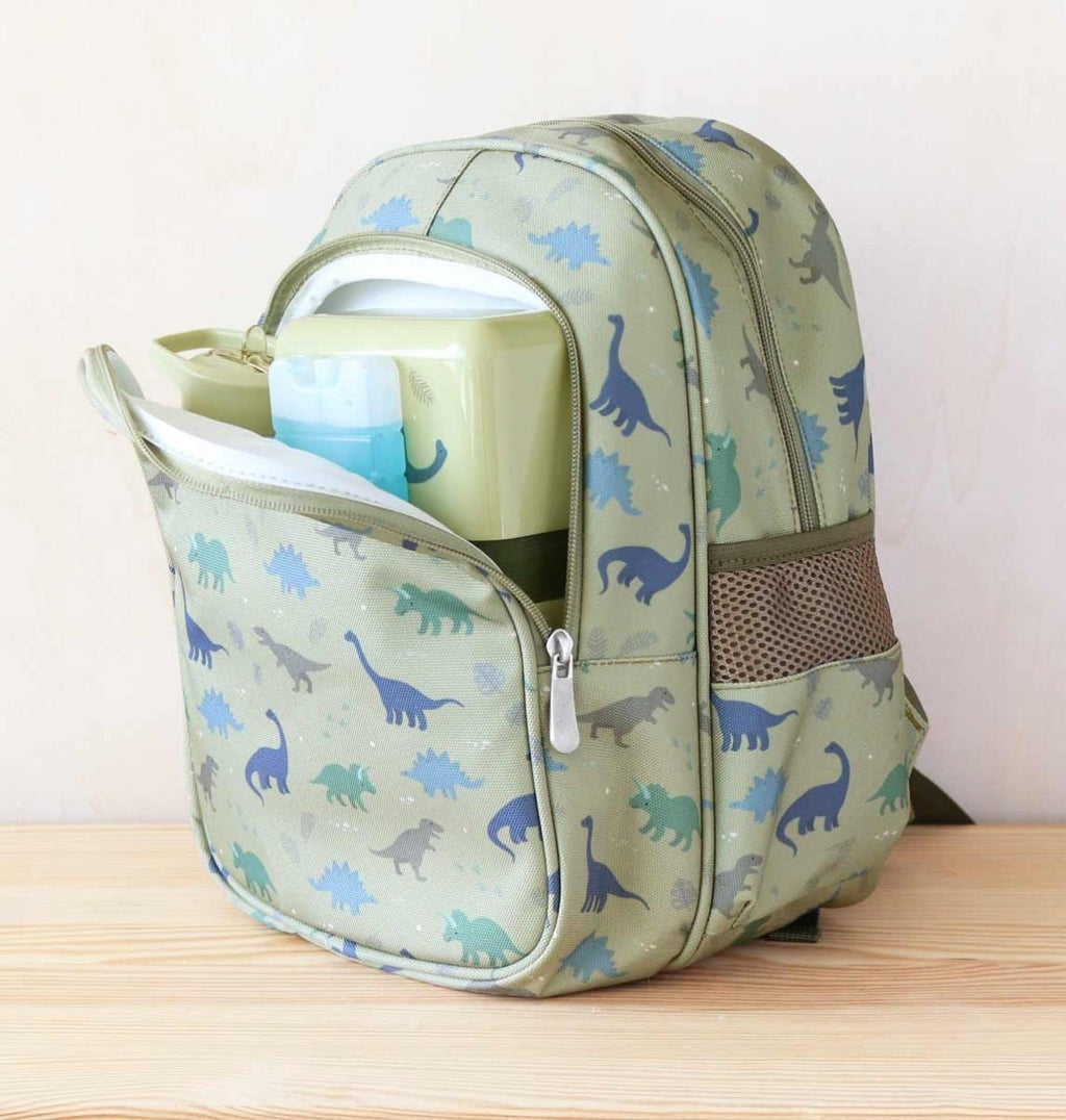 Sac à dos enfant - Dinosaures – vue 2 – A Little Lovely Company