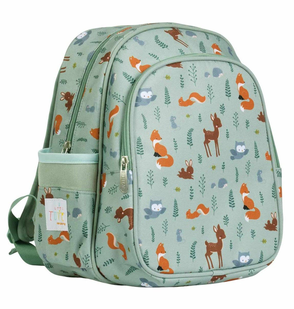 Sac à dos enfant - Amis de la forêt – vue 3 – A Little Lovely Company
