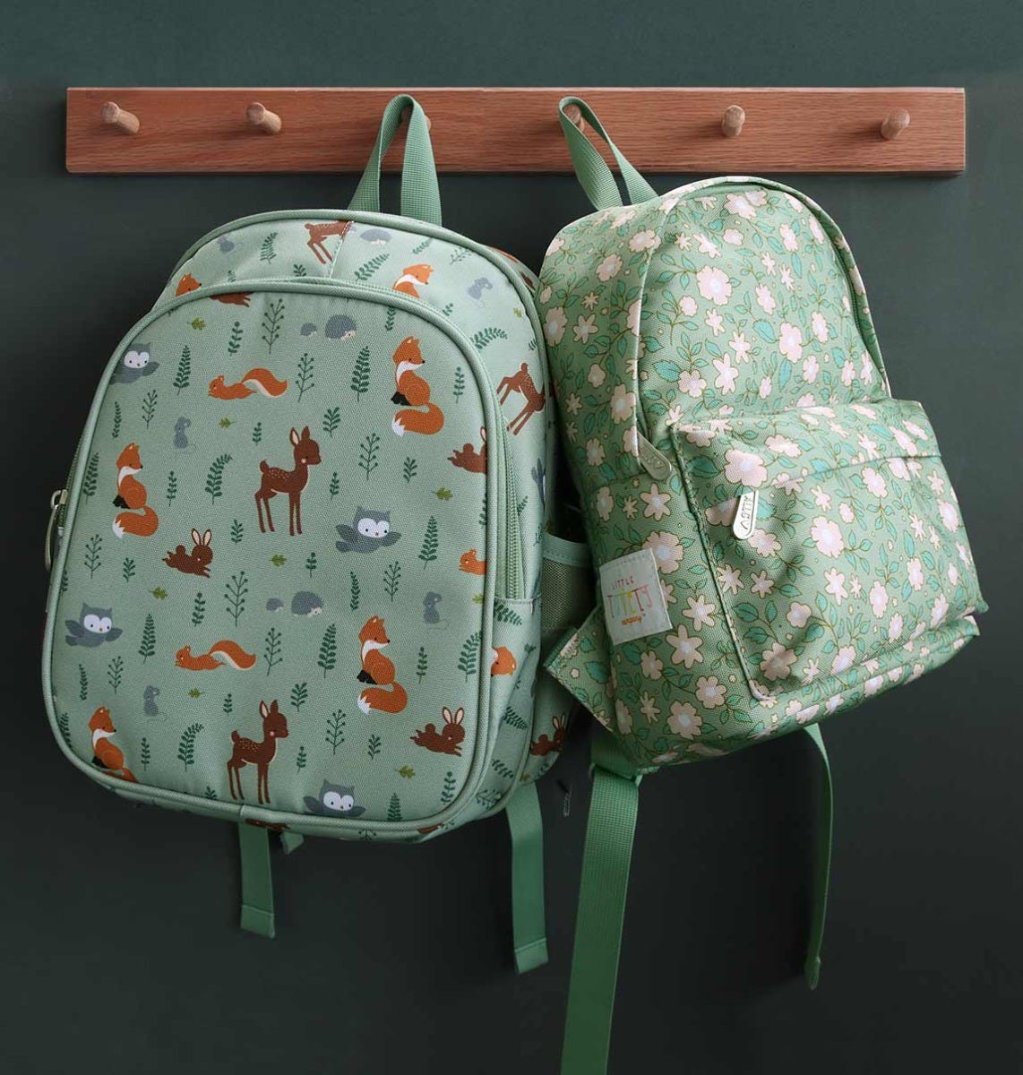 Sac à dos enfant - Amis de la forêt – vue 4 – A Little Lovely Company