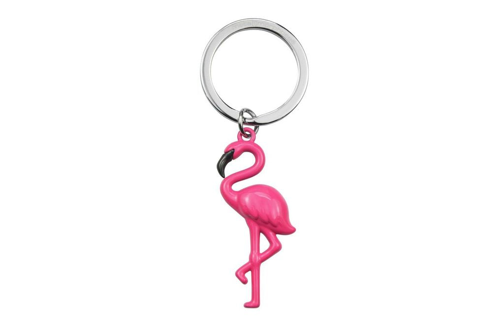 Porte clés Flamant Rose Meta[l]morphose CoinCaillerie