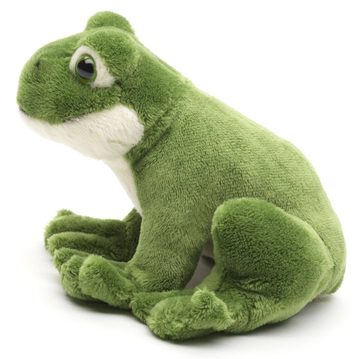 Peluche Grenouille Verte assise Uni Toys