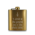 7oz Flask Shakespeare - Macbeth