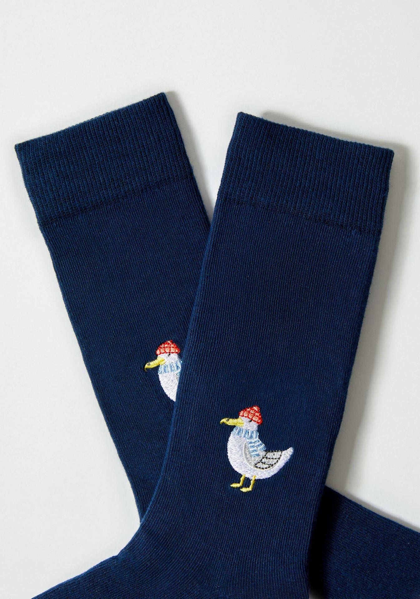 Chaussettes brodées BeSeagull