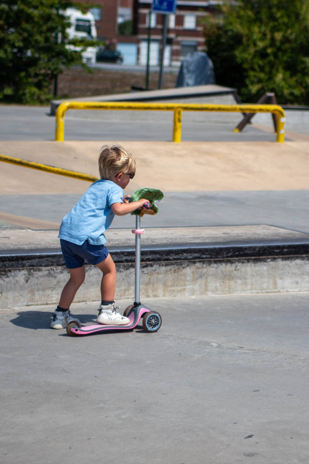 Accessoire Tête de T-Rex pour vélo ou trottinette d'enfant - Wild & Soft