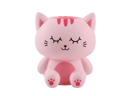 3D-Stiftehalter Rosa Katze