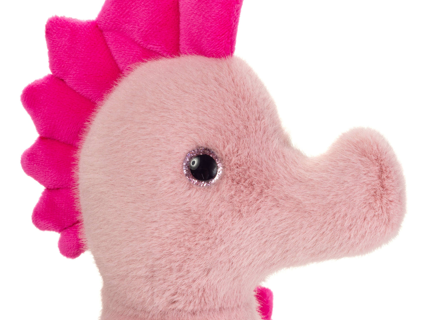 Peluche Hippocampe Alba rose