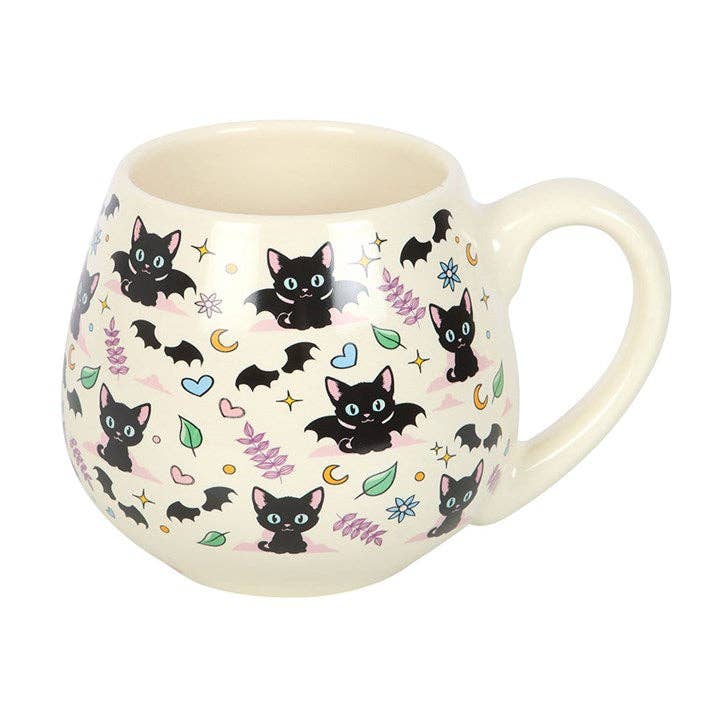 Mug Rond Chats Noirs Mystiques – 500 ml