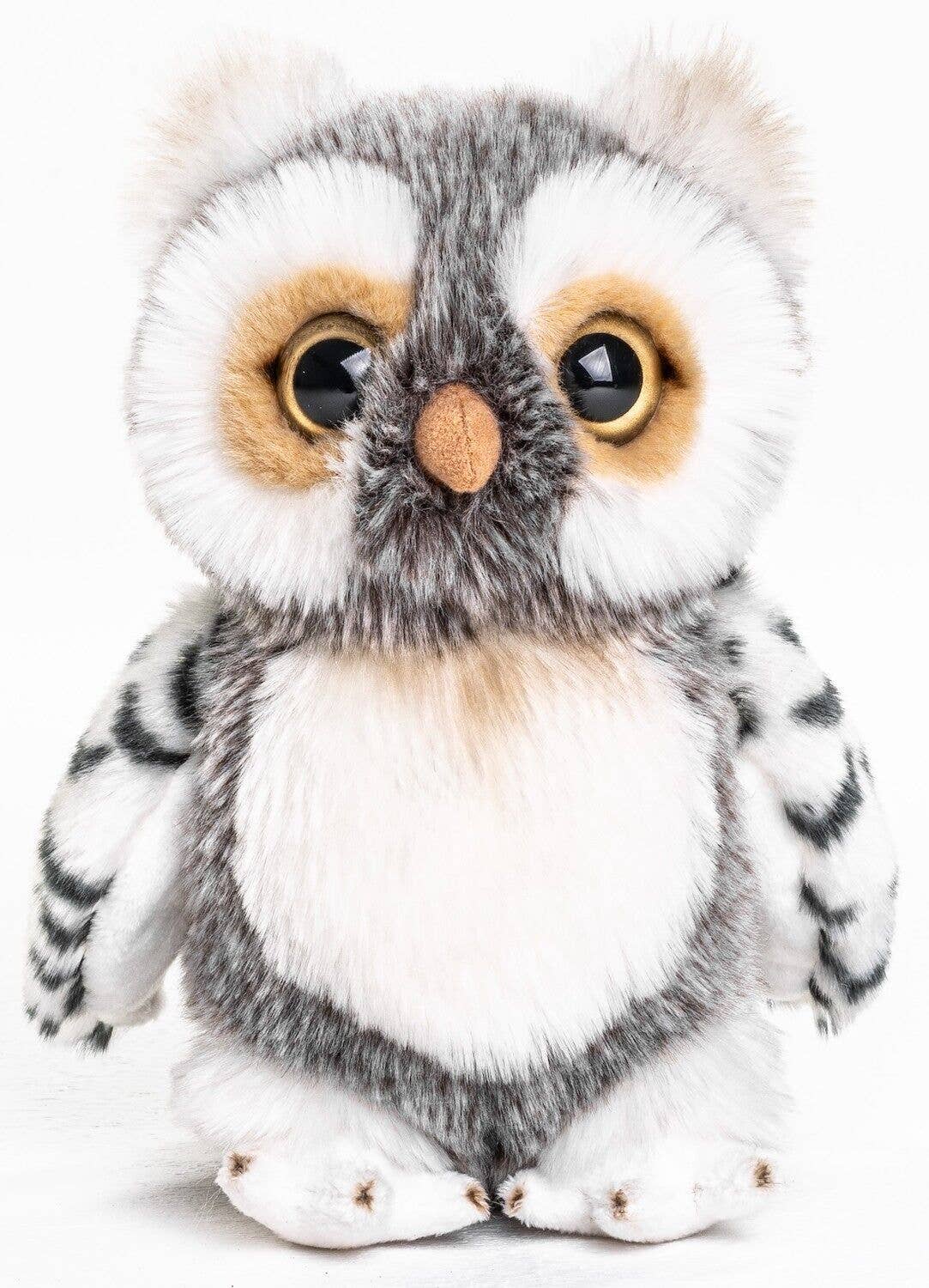 Peluche Hibou (gris-blanc) Uni Toys